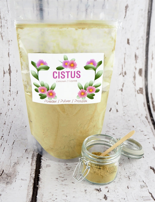 Poudre de Ciste, Herbe de Ciste, Poudre de Ciste, Polyphénols, Ciste, Cistus incanus 500G