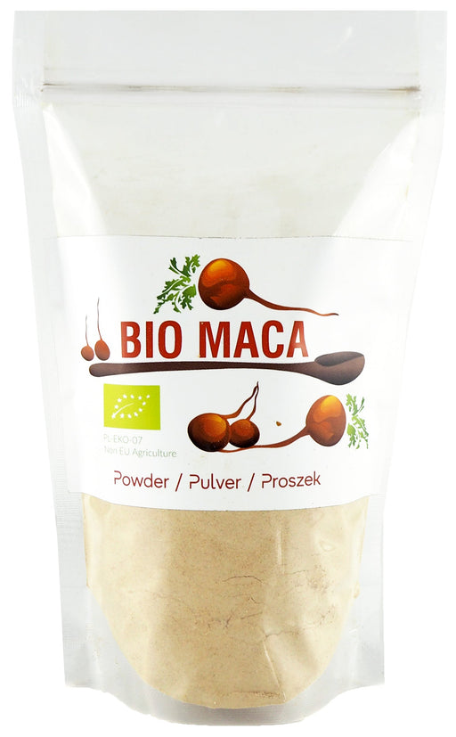 Poudre de Maca bio, directement du Pérou pour une alimentation saine et énergisante.