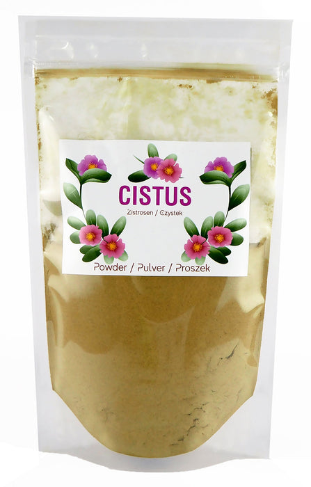 Poudre de Ciste, Herbe de Ciste, Poudre de Ciste, Polyphénols, Ciste, Cistus incanus 500G